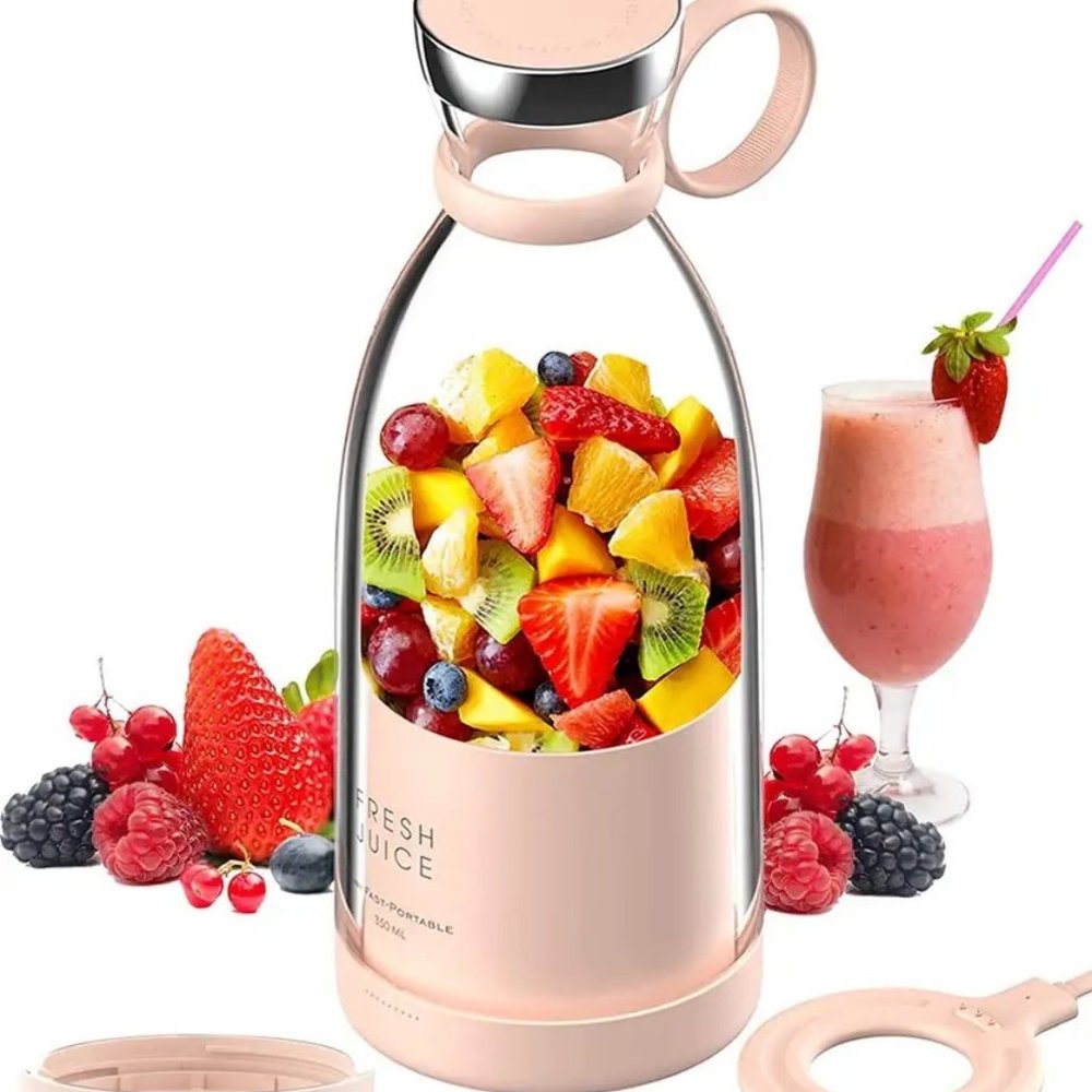 PINK PORTABLE BLENDER